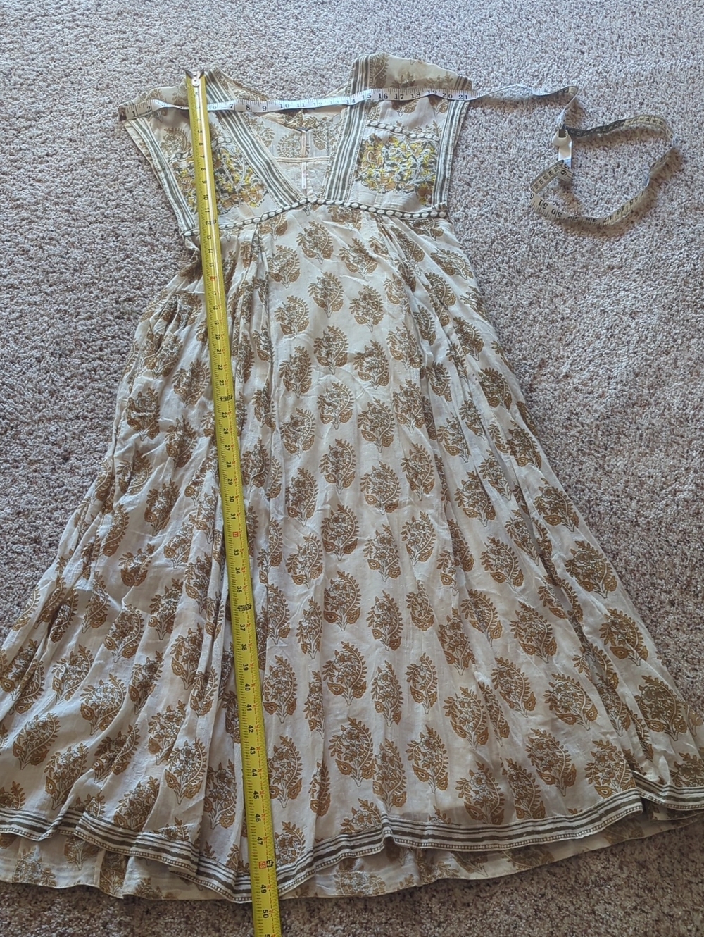 Free People Boho Maxi Dress Small - Picture 4 of 4